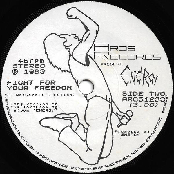 Energy - Nowhere To Hide - 7 Inch