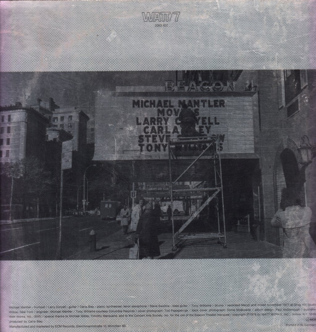 Michael Mantler - Movies - Lp