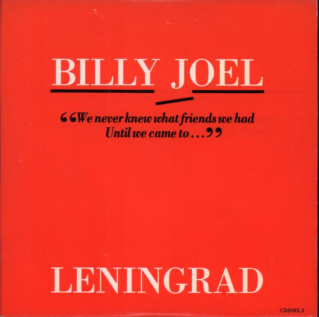 Billy Joel - Leningrad - Cd