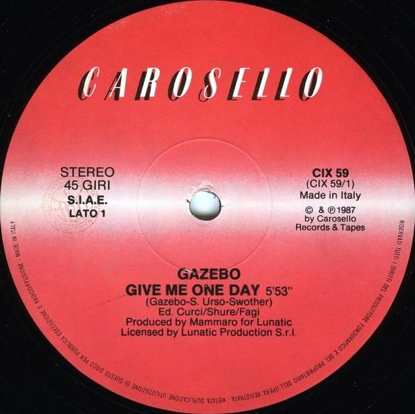 Gazebo - Give Me One Day... - 12 Inch