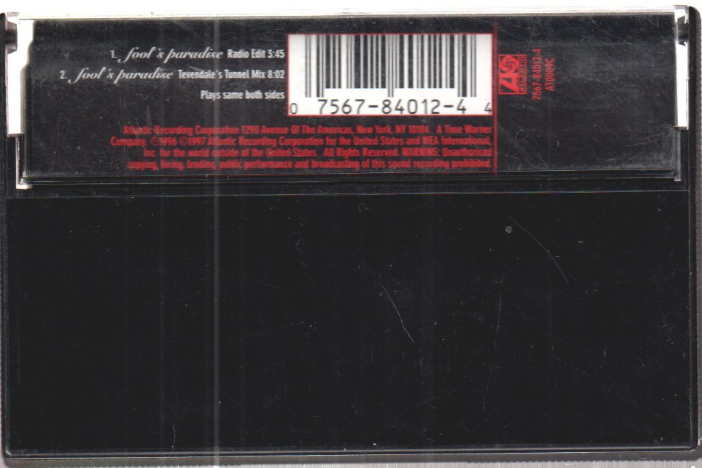 Donna Lewis - Fool's Paradise - Cassette