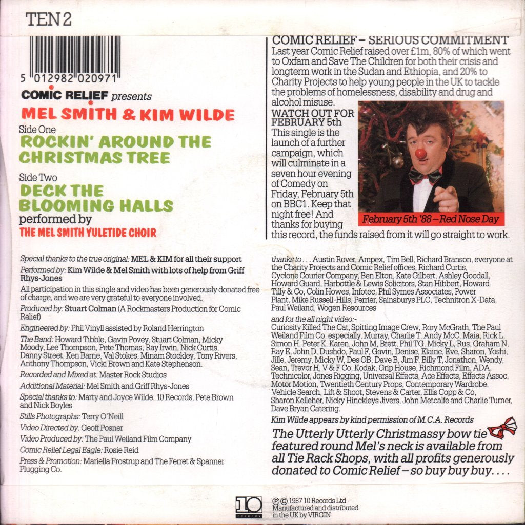 Mel And Kim Wilde - Rockin Around The Christmas Tree - 7 Inch