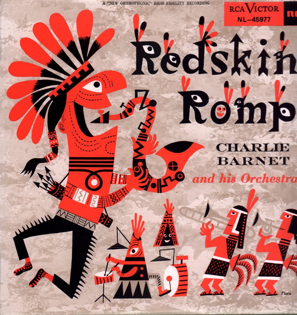 Charlie Barnet And His Orchestra - Redskin Romp - Lp
