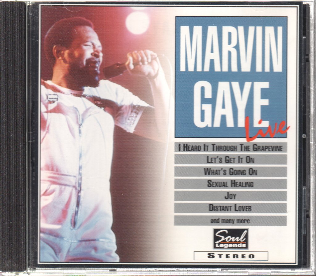 Marvin Gaye - Live - Cd