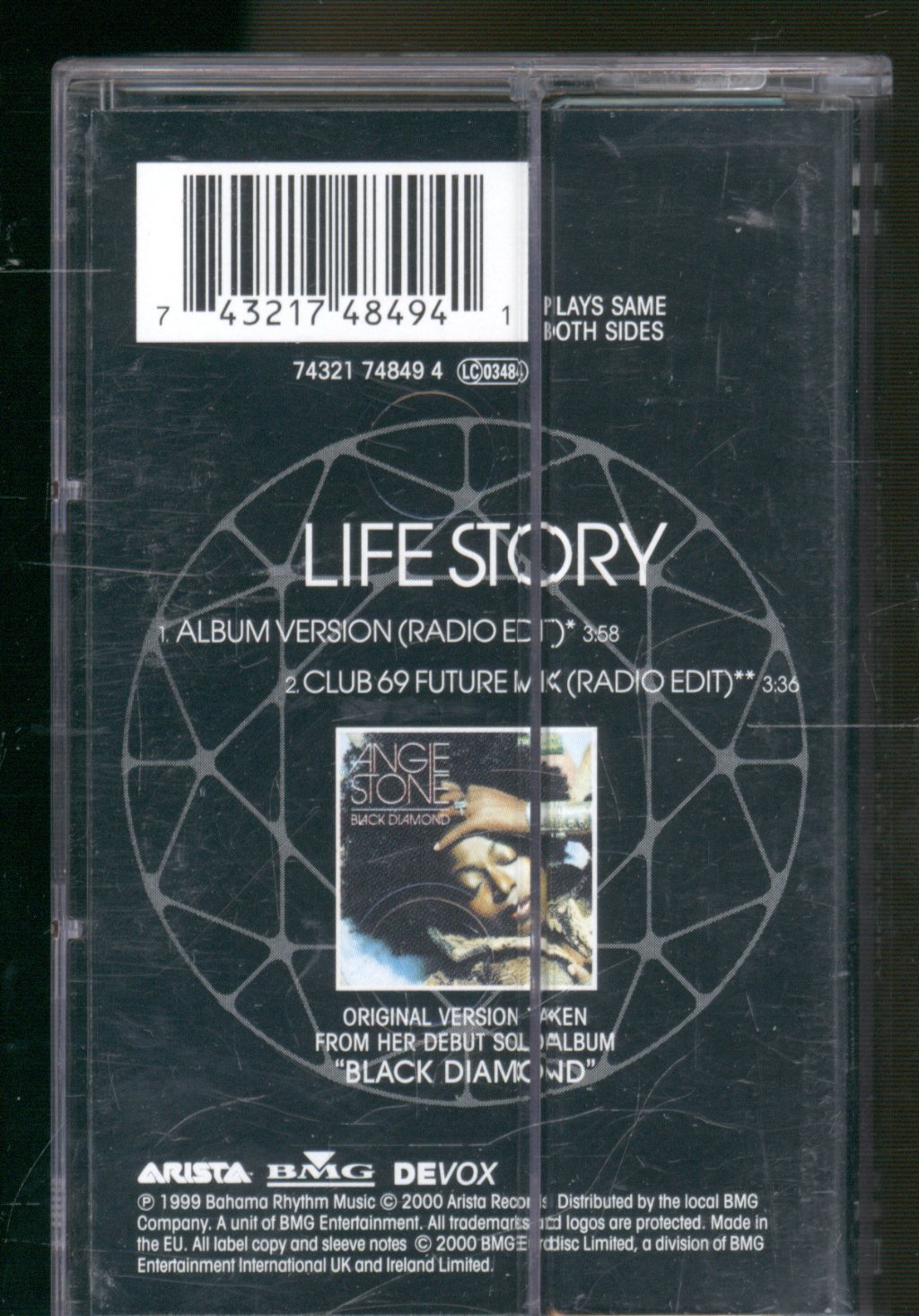 Angie Stone - Life Story - Cassette