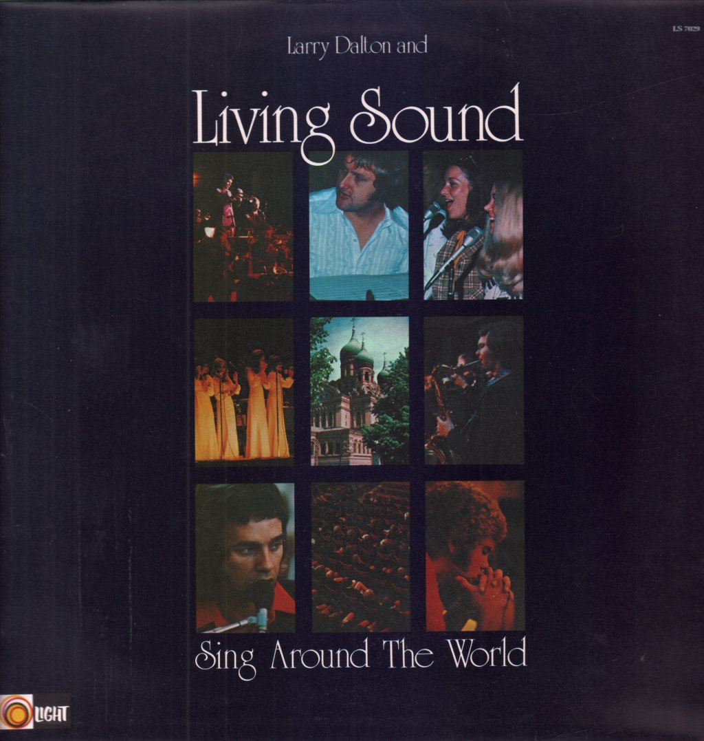 Larry Dalton And The Living Sound - Sing Around The World - Lp