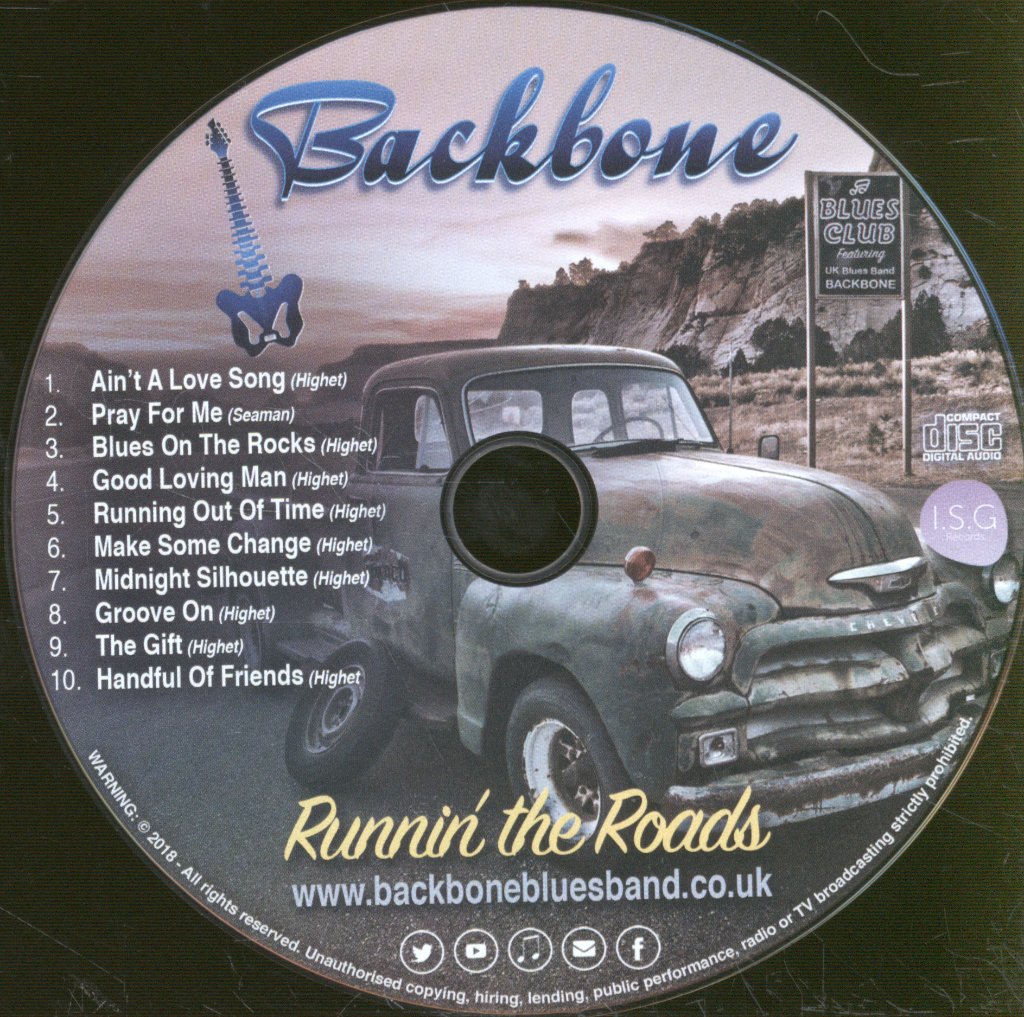 Backbone - Runnin' The Roads - Cd