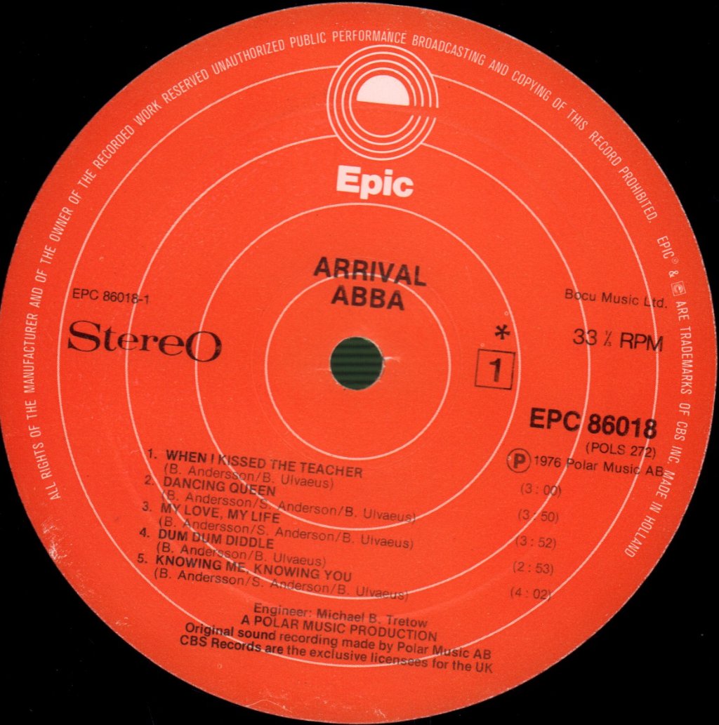 ABBA - Arrival - Lp