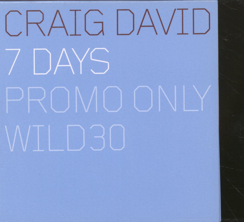 Craig David - 7 Days - Cd