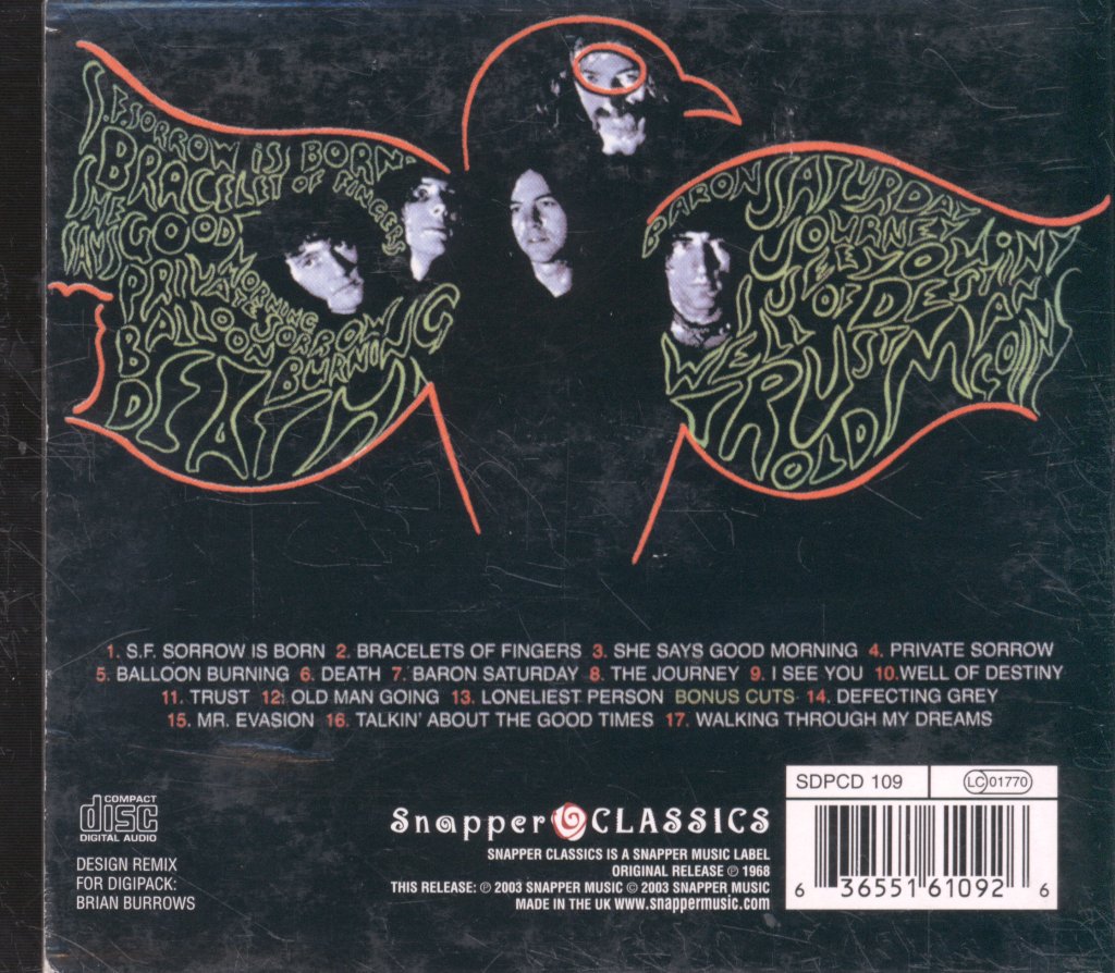 Pretty Things - S. F. Sorrow - Cd