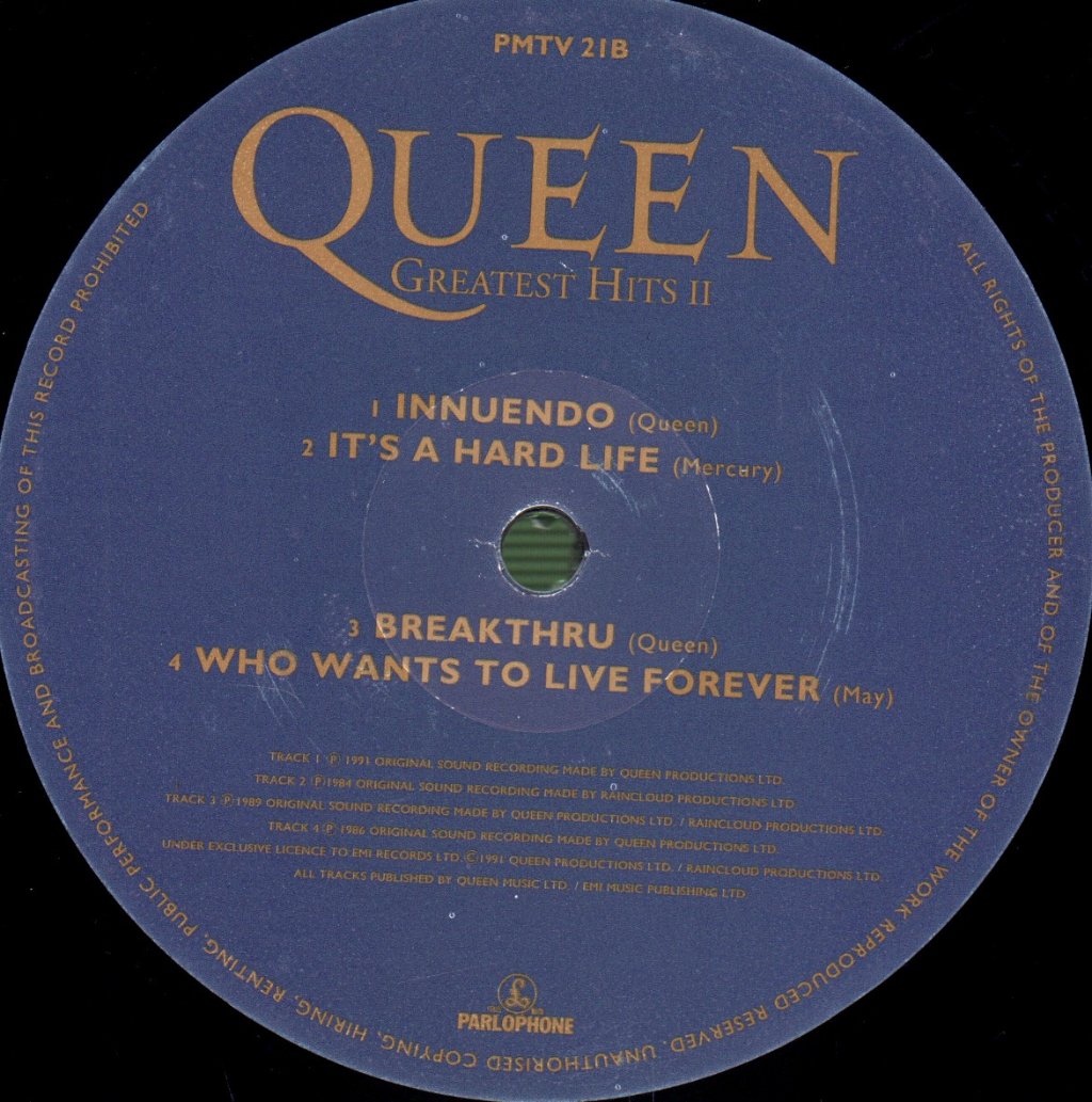 Queen - Greatest Hits 2 - Double Lp