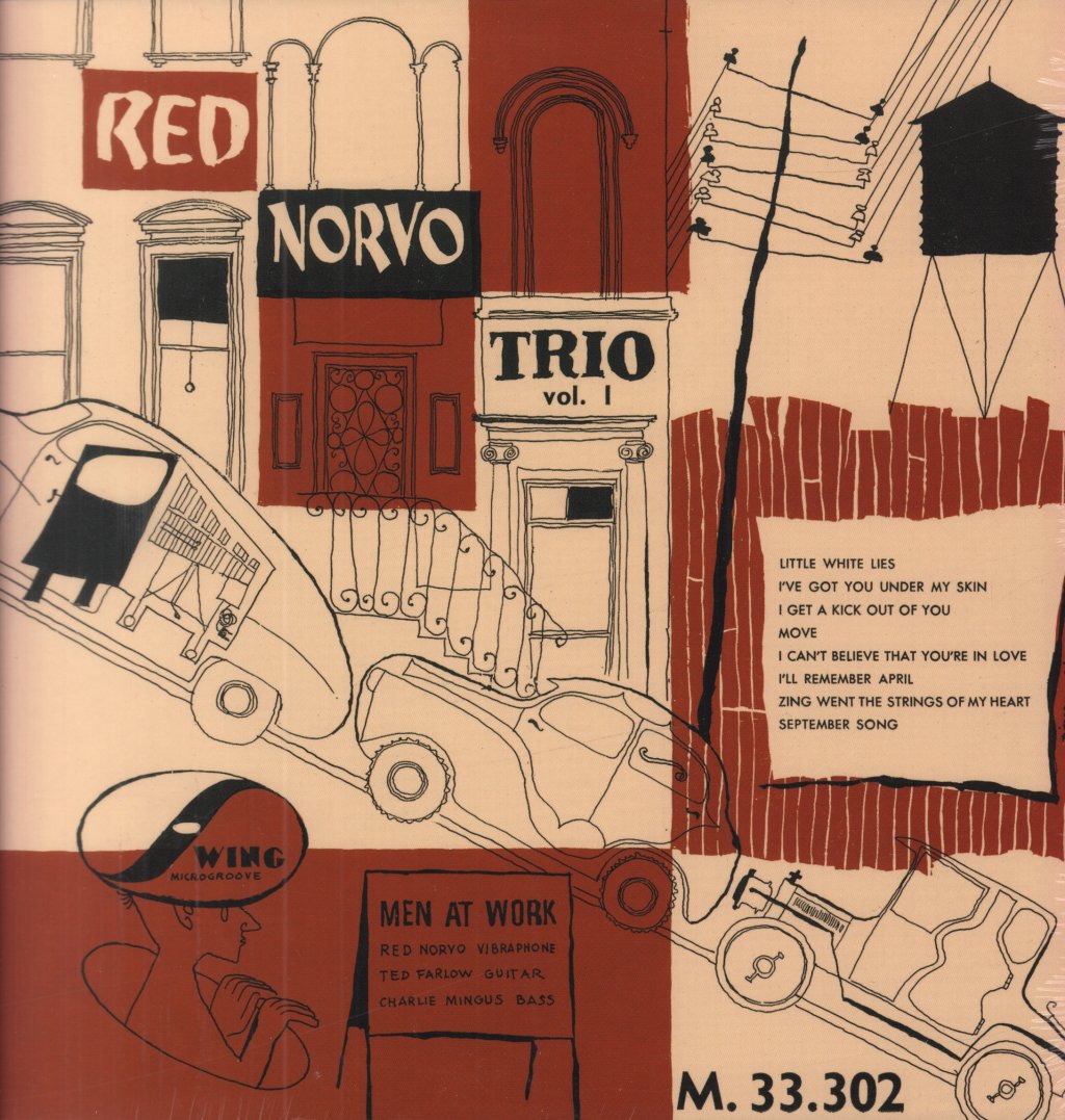 Red Norvo Trio - Men At Work Vol 1 - Lp