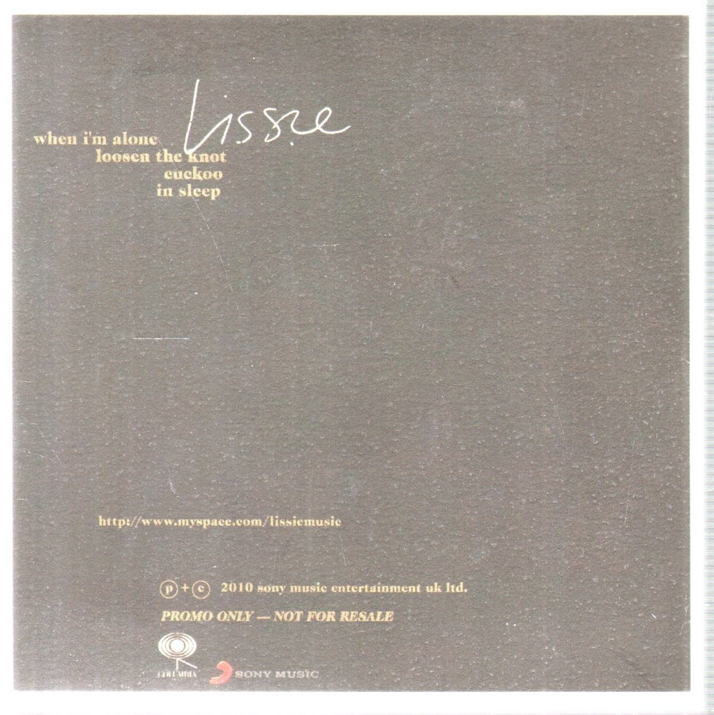 Lissie - When I'm Alone - Cdr