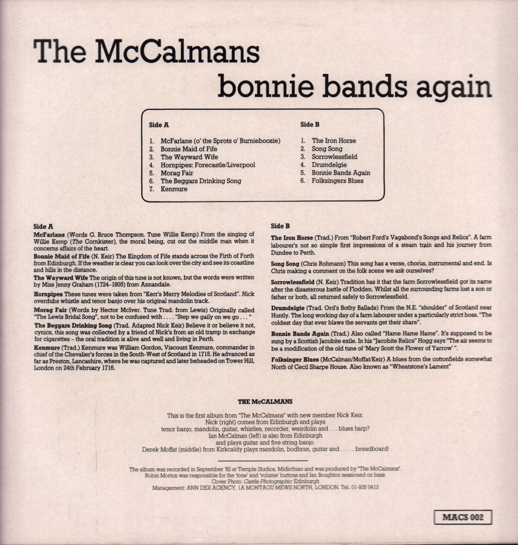 Mccalmans - Bonnie Bands Again - Lp