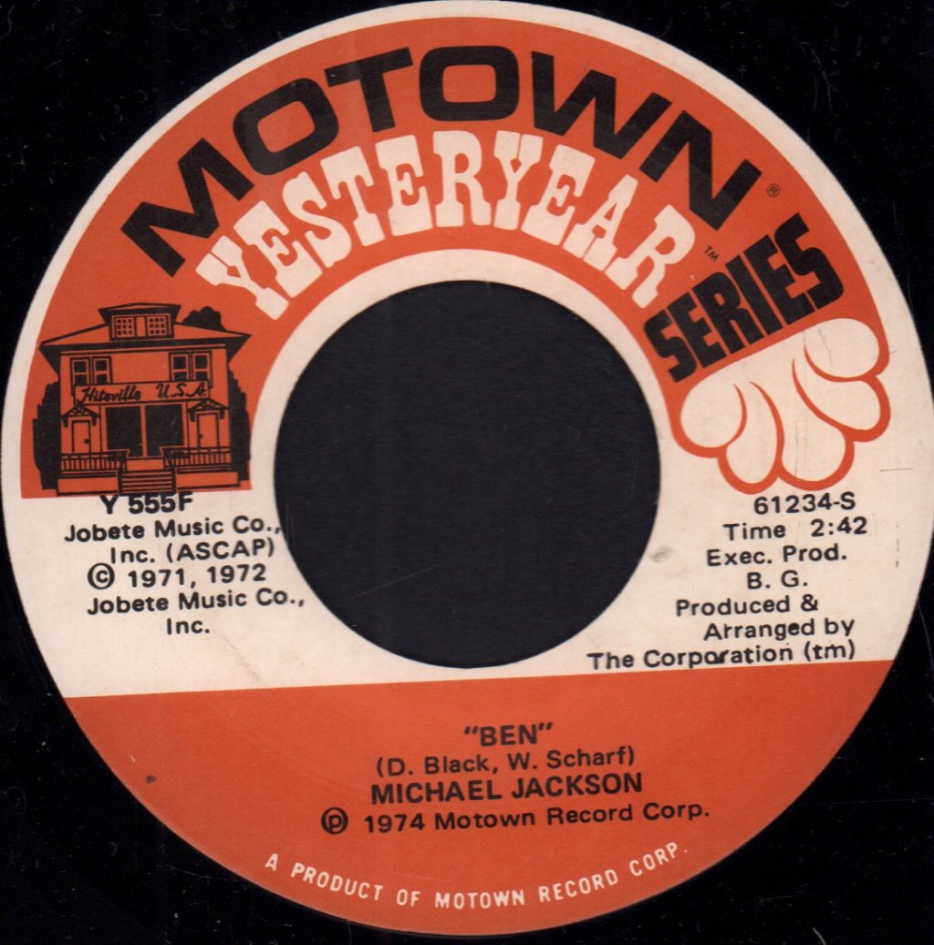 Michael Jackson - Ben - 7 Inch