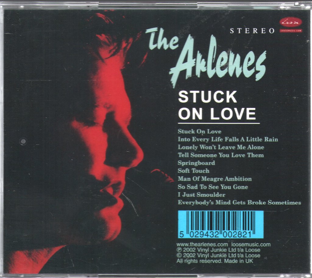 Arlenes - Stuck On Love - Cd