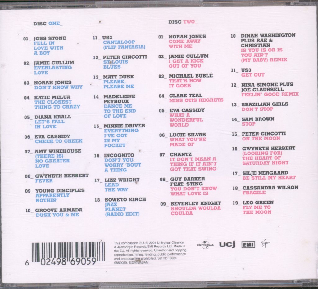 Various Artists - New Jazz Generation - Double Cd