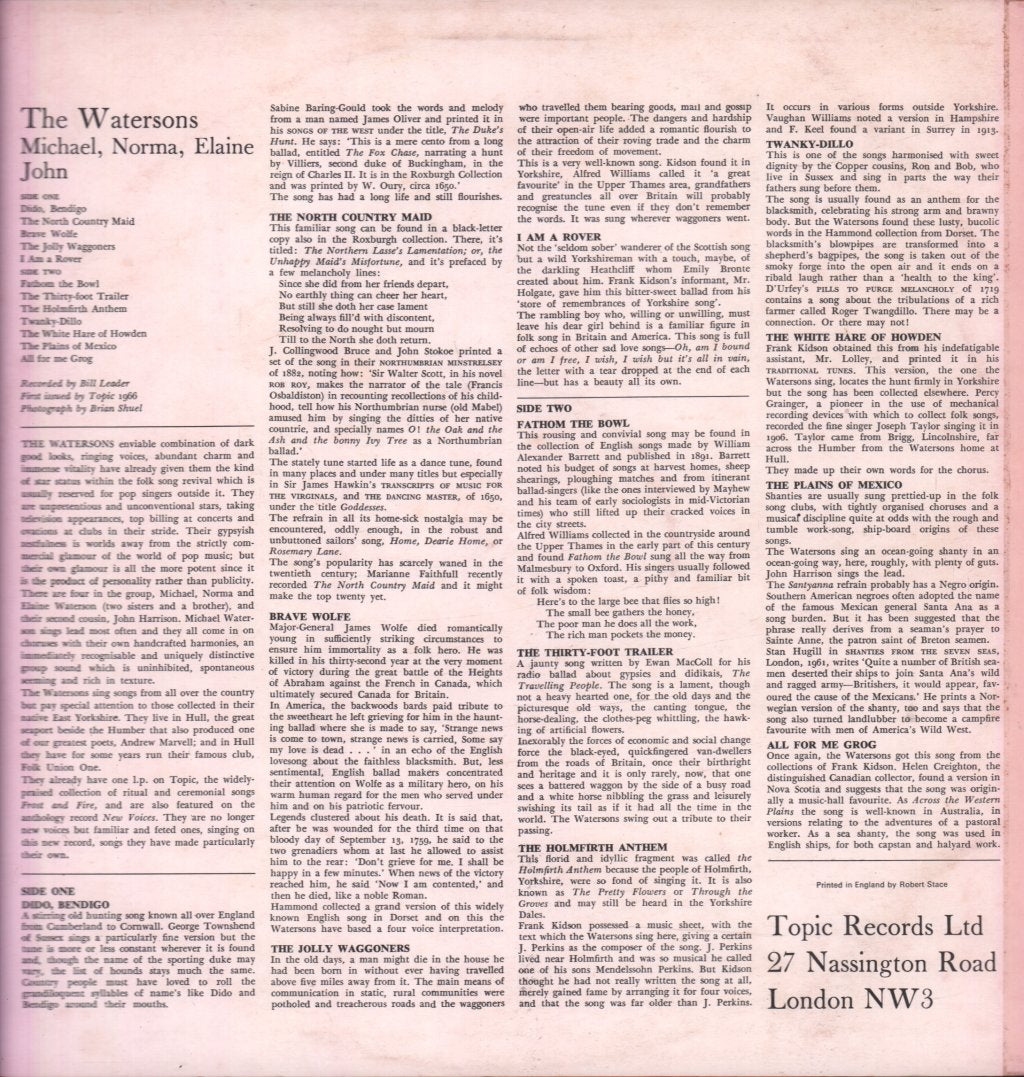 Watersons - Watersons - Lp