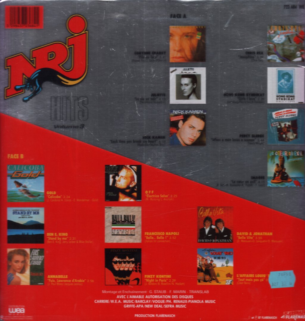 Various Artists - NRJ Hits Volume 3 - Lp