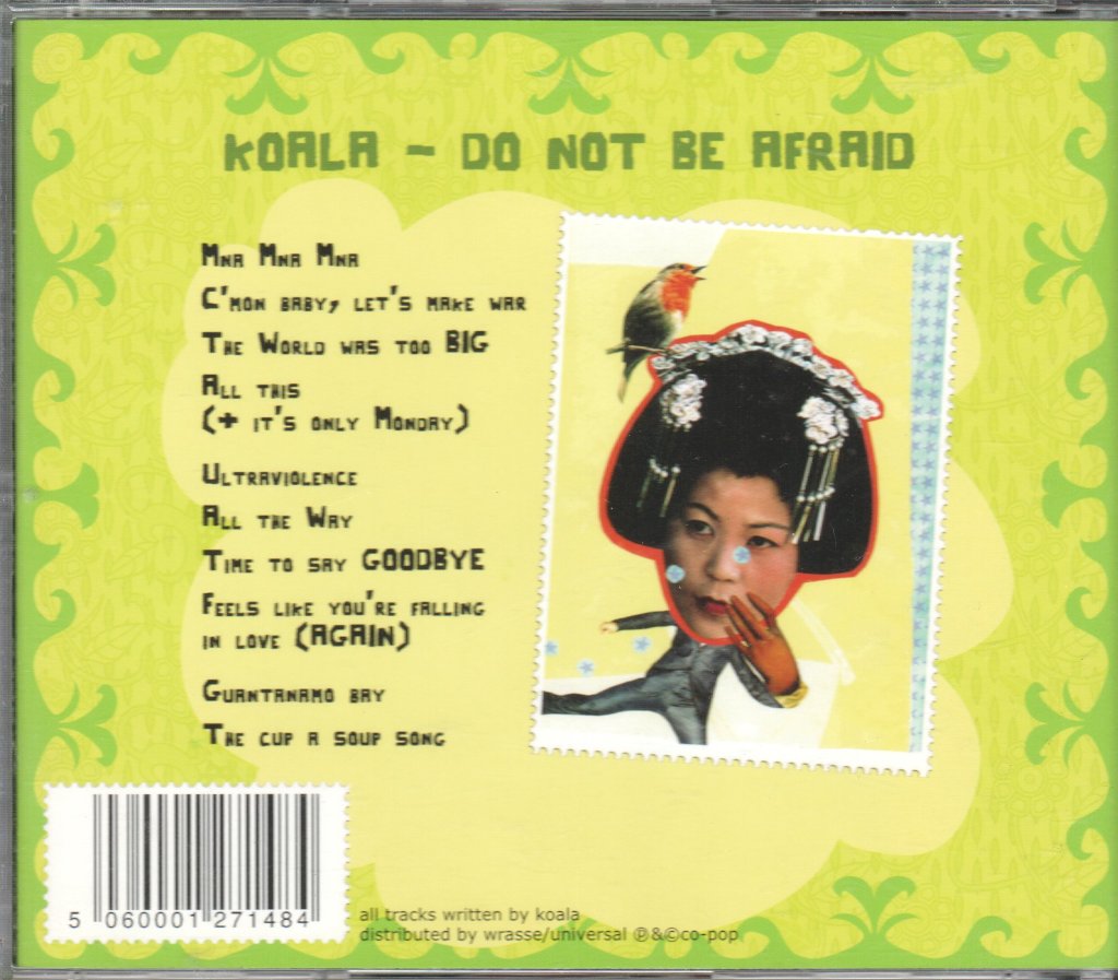 Koala - Do Not Be Afraid - Cd