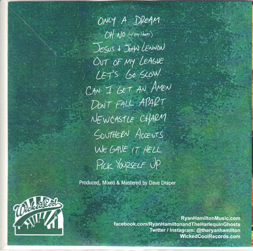 Ryan Hamilton And The Harlequin Ghosts - Nowhere To Go But Everywhere - Cdr