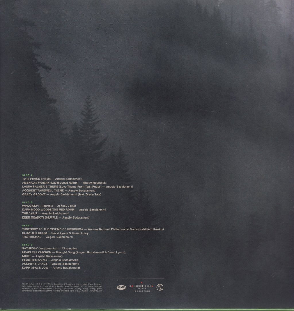 Various Artists - Twin Peaks (Limited Event Series Soundtrack) - Double Lp