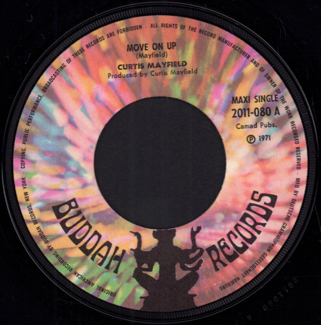 Curtis Mayfield - Move On Up - 7 Inch