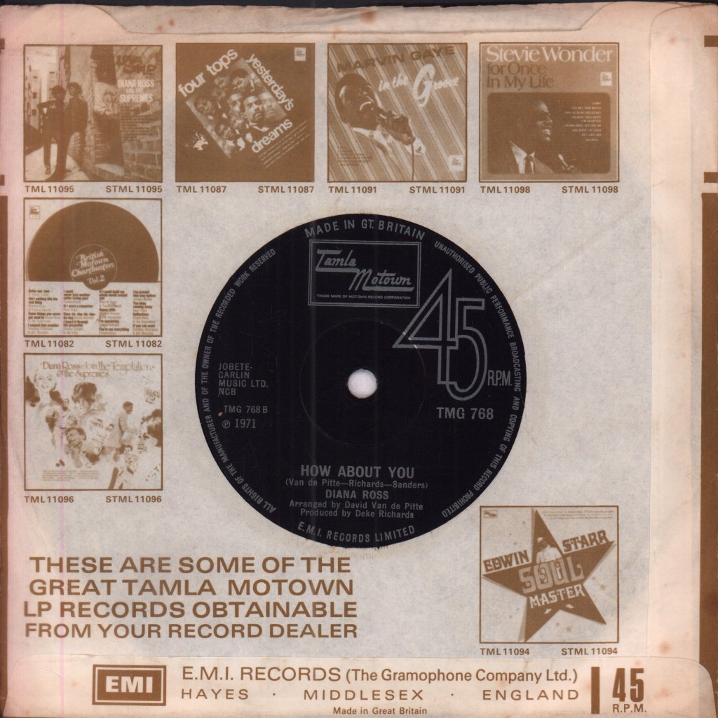 Diana Ross - Remember Me - 7 Inch