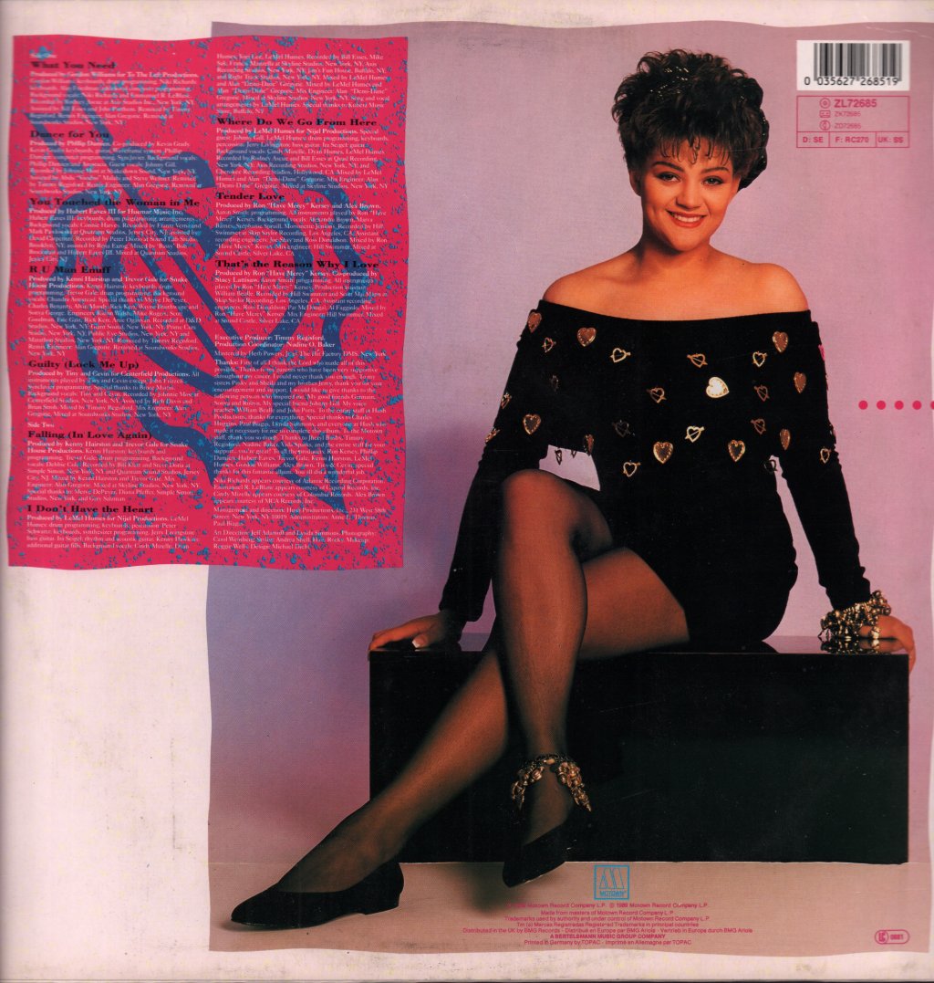 Stacy Lattisaw - What You Need - Lp