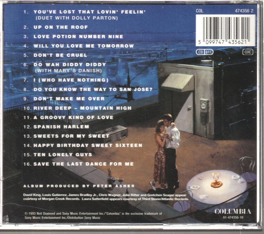 Neil Diamond - Up On The Roof: Songs From The Brill Building - Cd