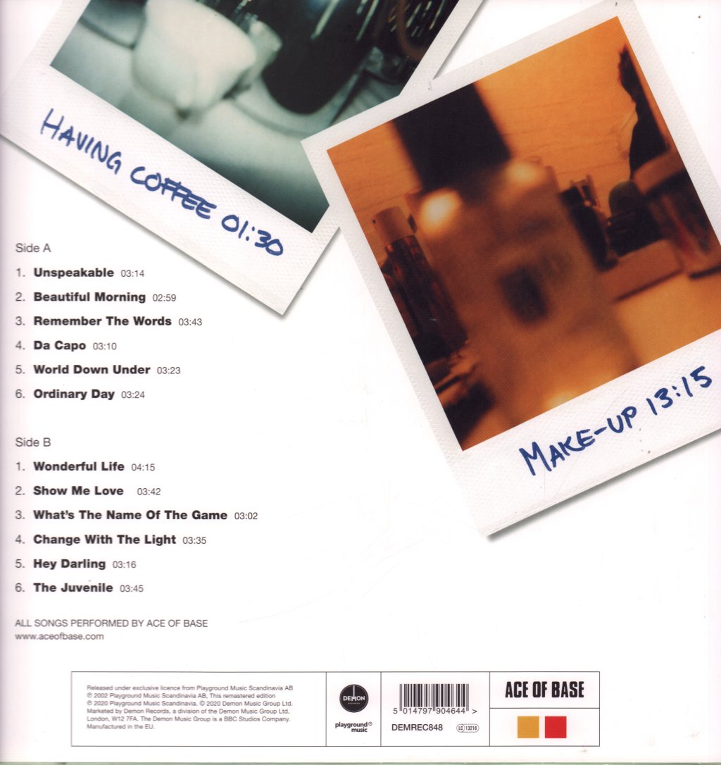 Ace Of Base - Da Capo - Lp