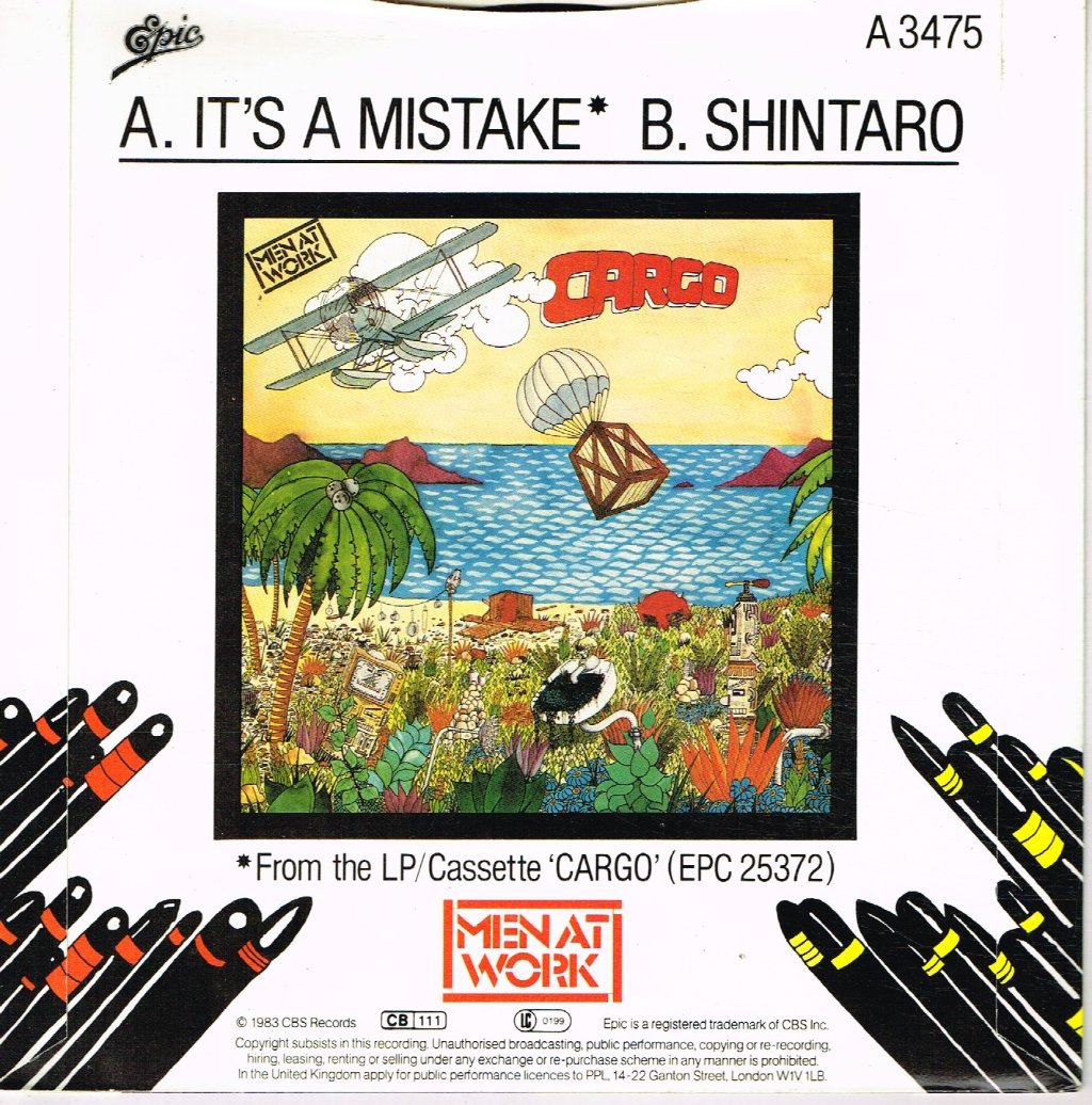 Men At Work - It's A Mistake - 7 Inch