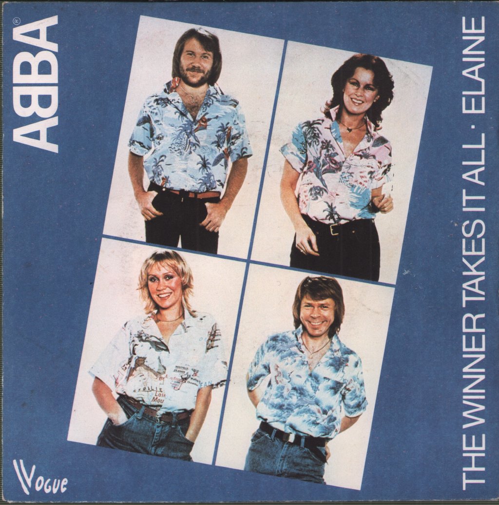 ABBA - Winner Takes It All / Elaine - 7 Inch