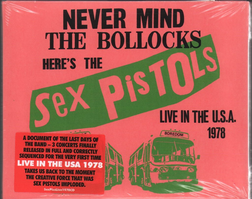 Sex Pistols - Live In The U.S.A 1978 - Cd Set