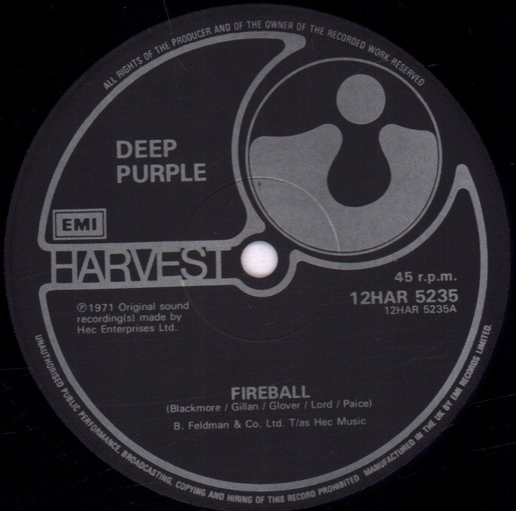 Deep Purple - Fireball - 12 Inch