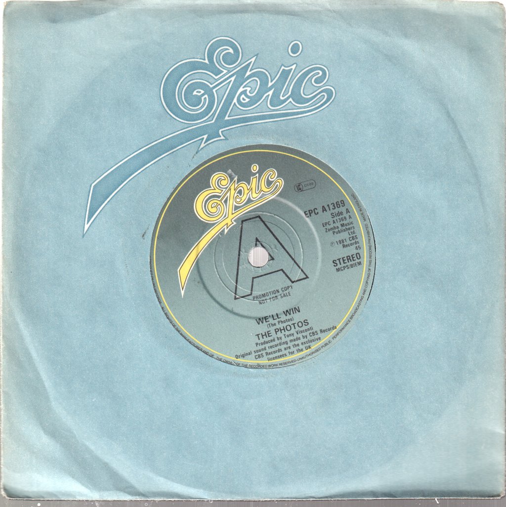 Photos - We'll Win - 7 Inch
