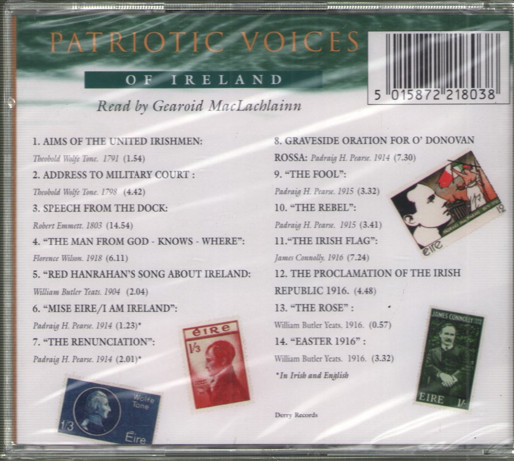 patriotic voices of ireland - patriotic voices of ireland - Cd