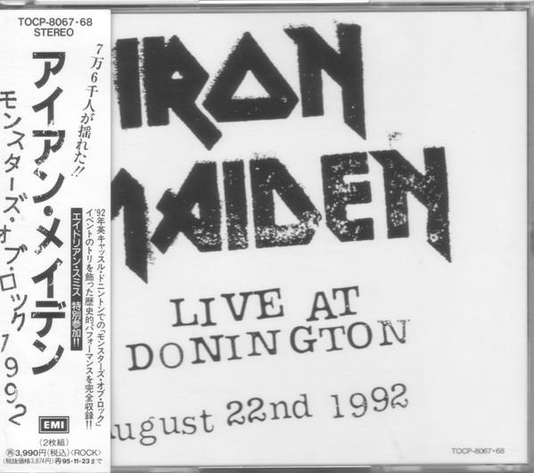 Iron Maiden - Live At Donington 1992 = モンスターズ・オブ・ロック 1992 - Double Cd