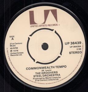 Groovers Steel Orchestra - Commonwealth Tempo - 7 Inch