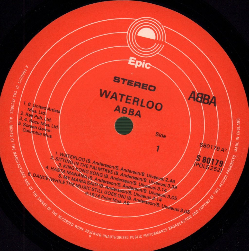 ABBA - Waterloo - Lp