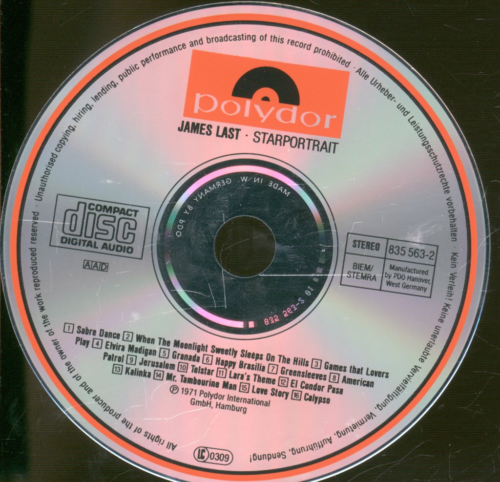 James Last - Starportrait - Cd