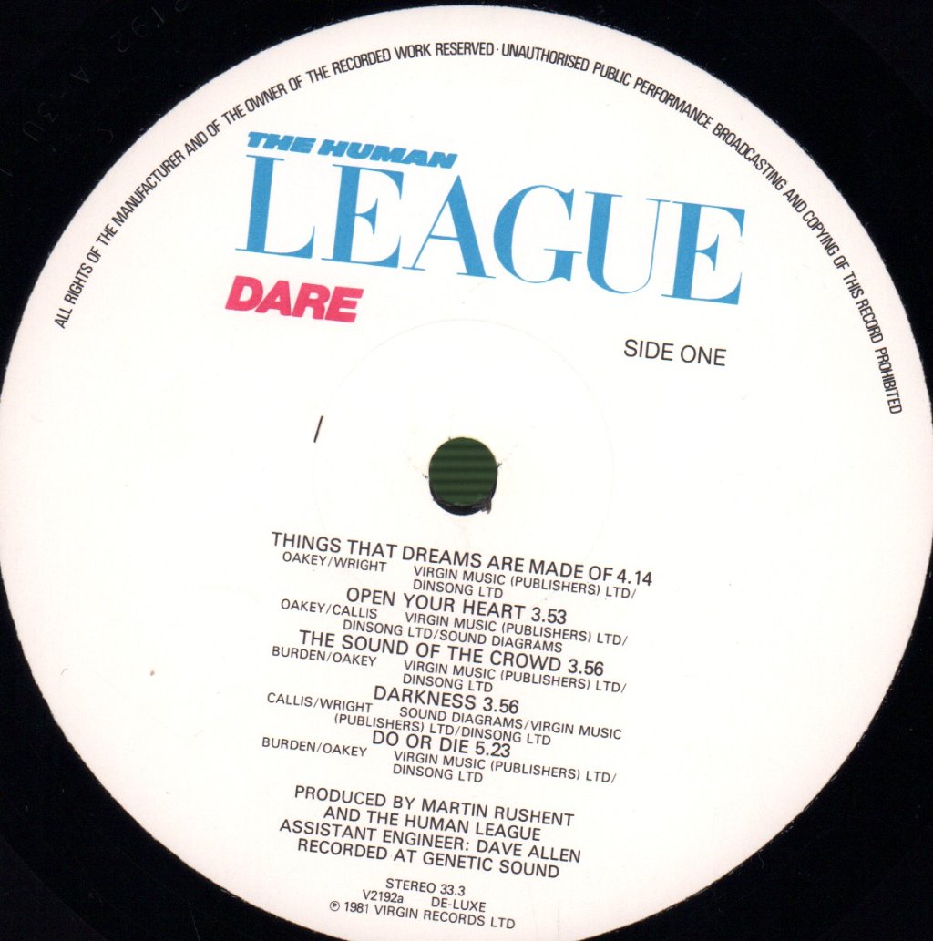 Human League - Dare - Lp