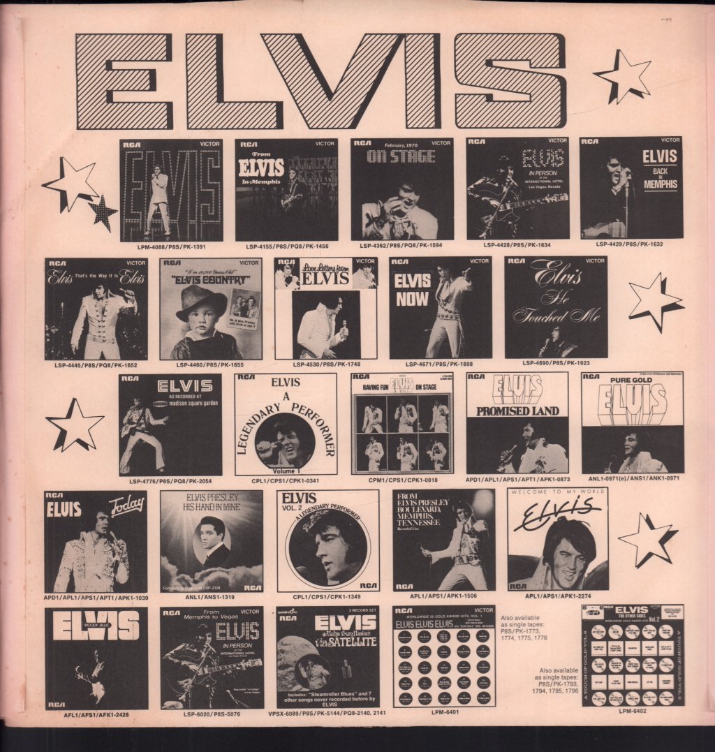 Elvis Presley - Something For Everybody - Lp