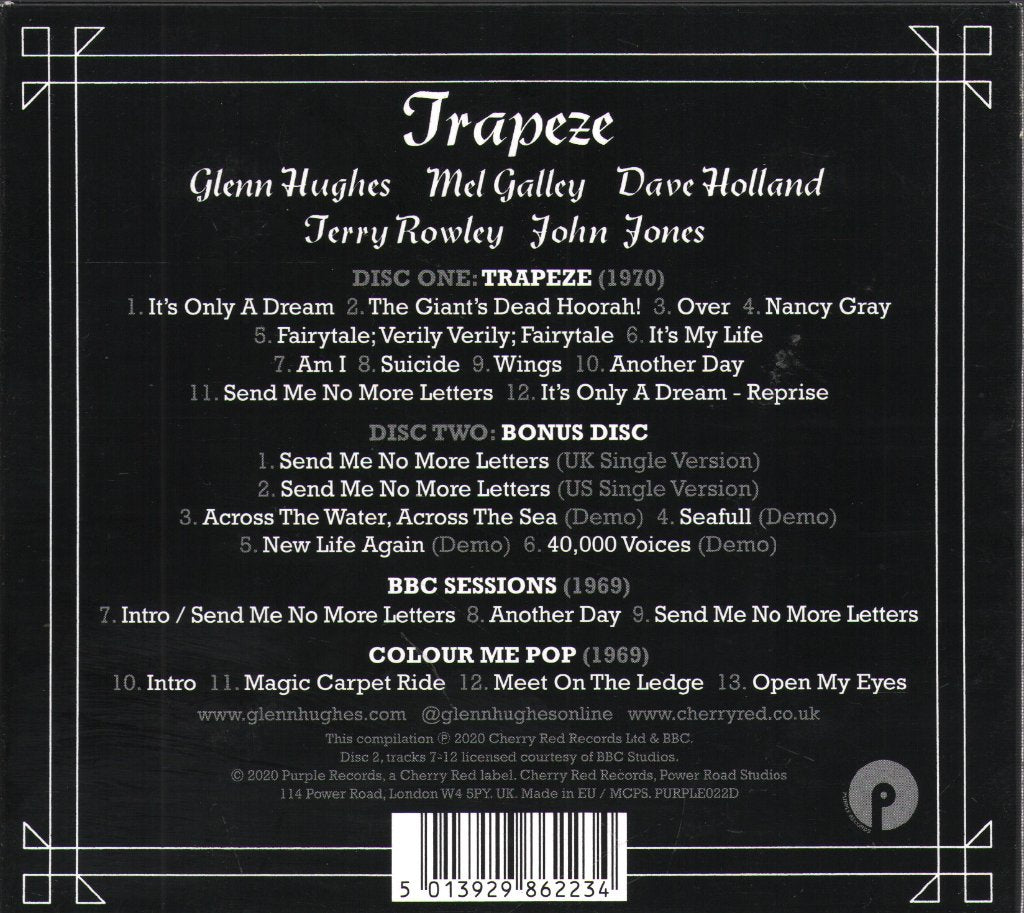 Trapeze - Trapeze - Cd Set