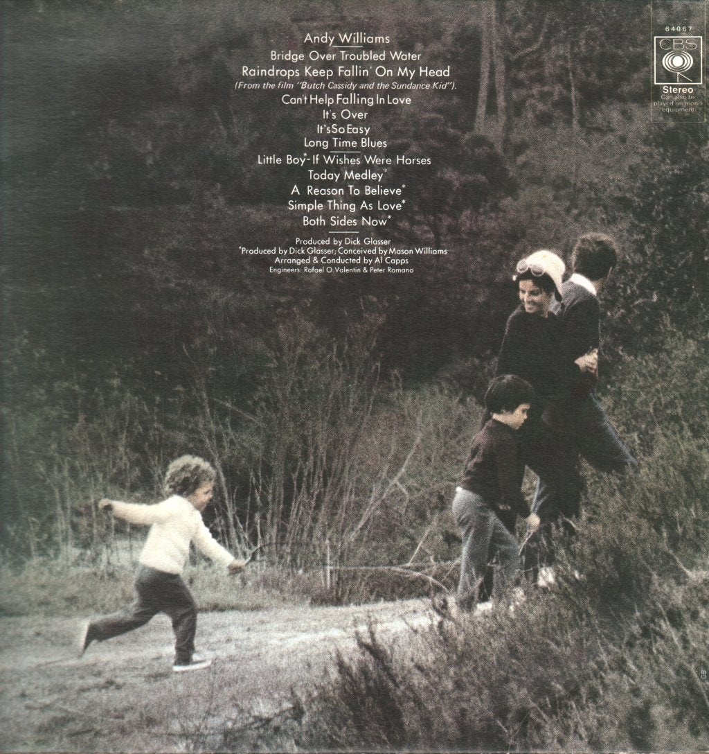 Andy Williams - Can't Help Falling In Love - Lp