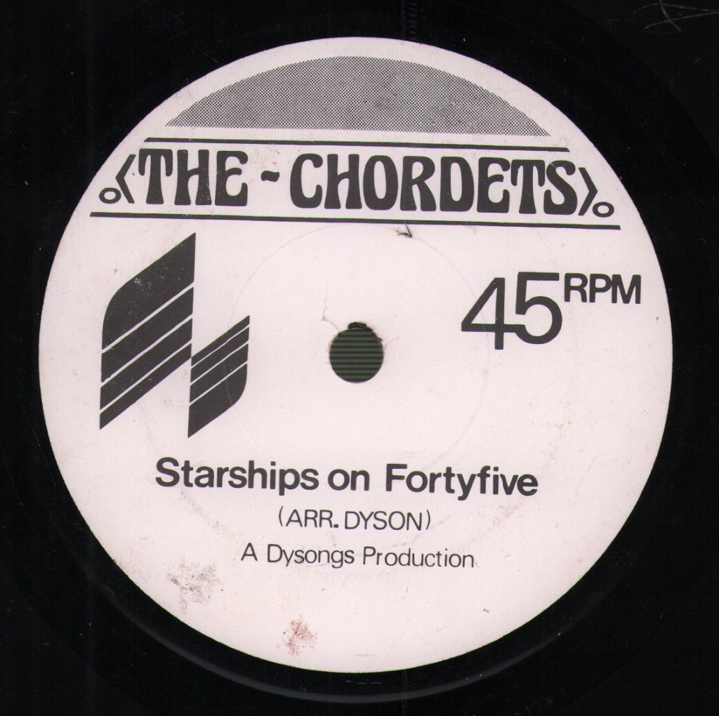 Chordets - Starships On Fortyfive - 7 Inch