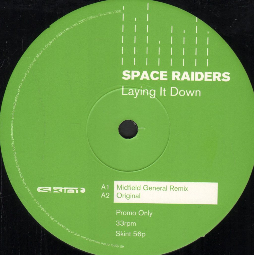 Space Raiders - Laying It Down - 12 Inch