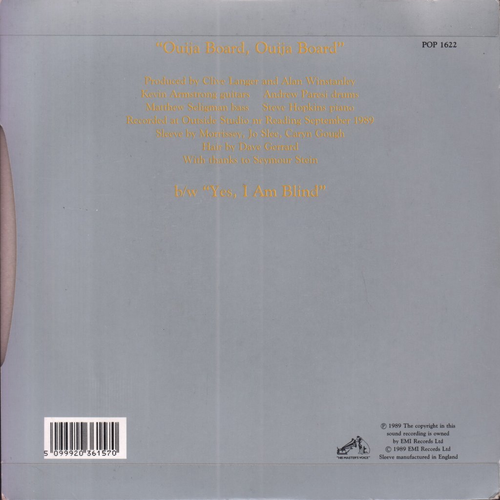 Morrissey - Ouija Board - 7 Inch