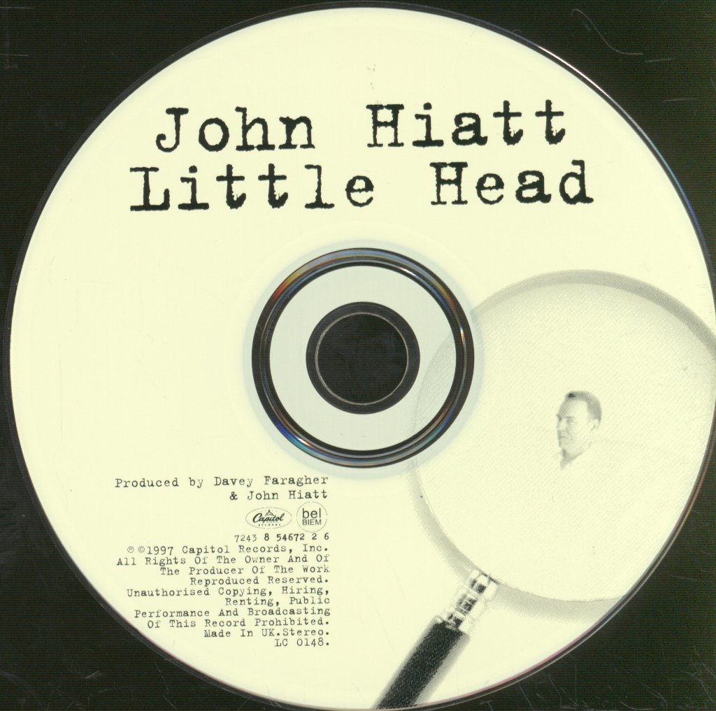 John Hiatt - Little Head - Cd