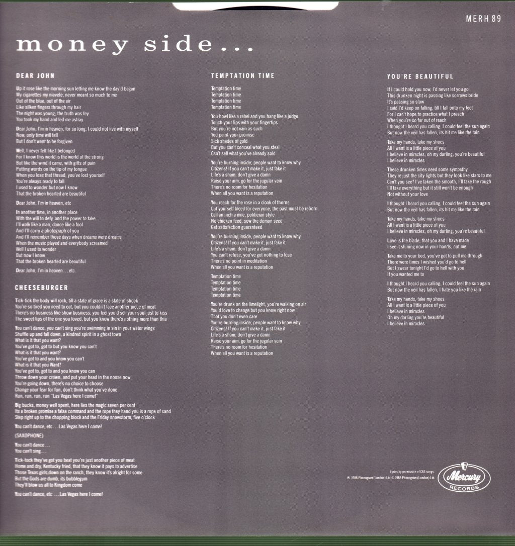Love And Money - All You Need Is - Lp